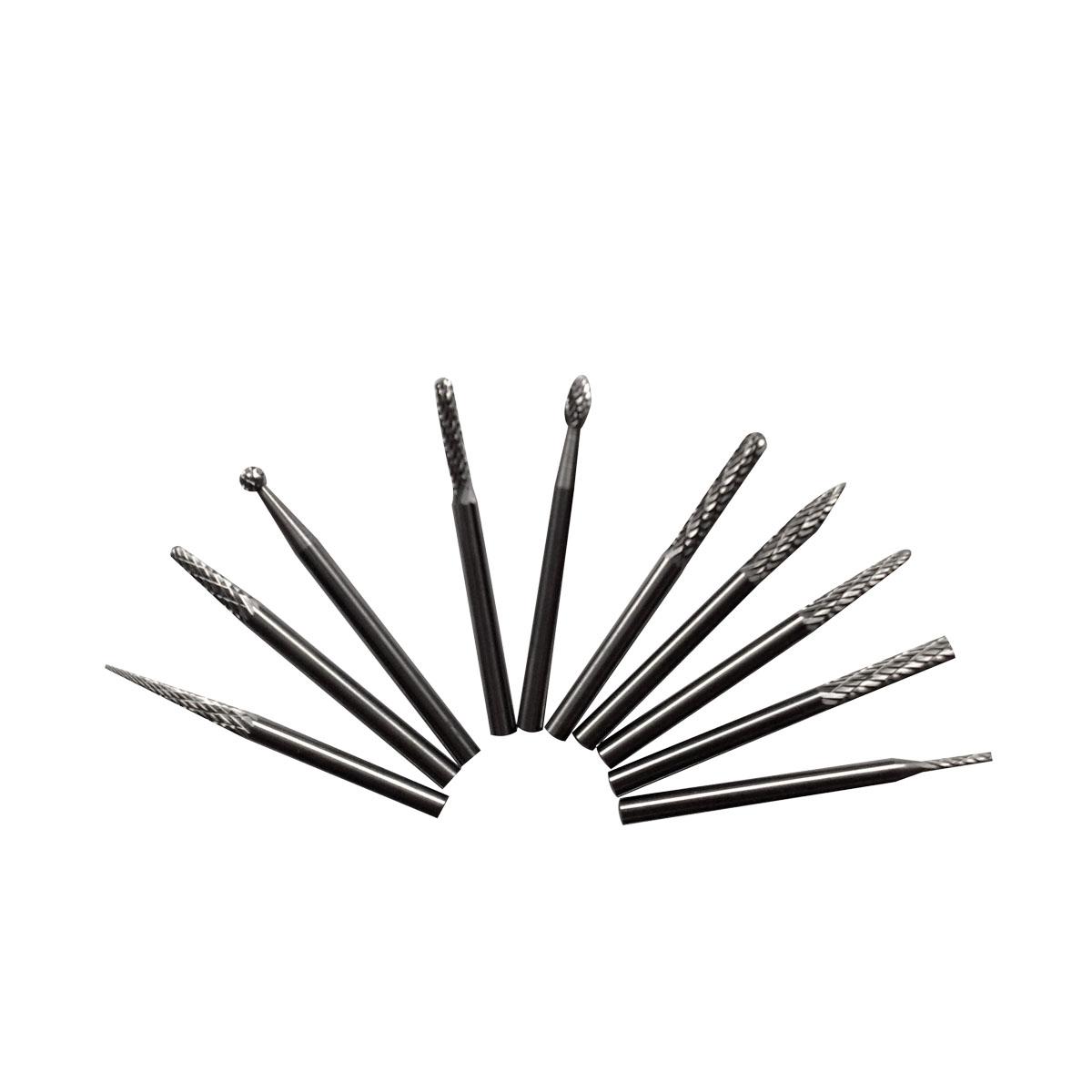 Carbide Freesjes set 10 stuks