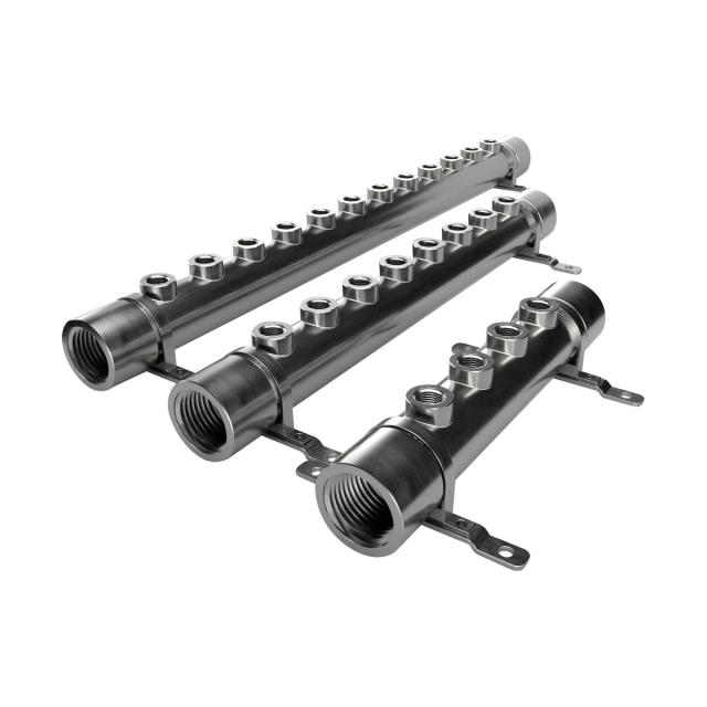 Heavy Duty inline RVS Verdelers