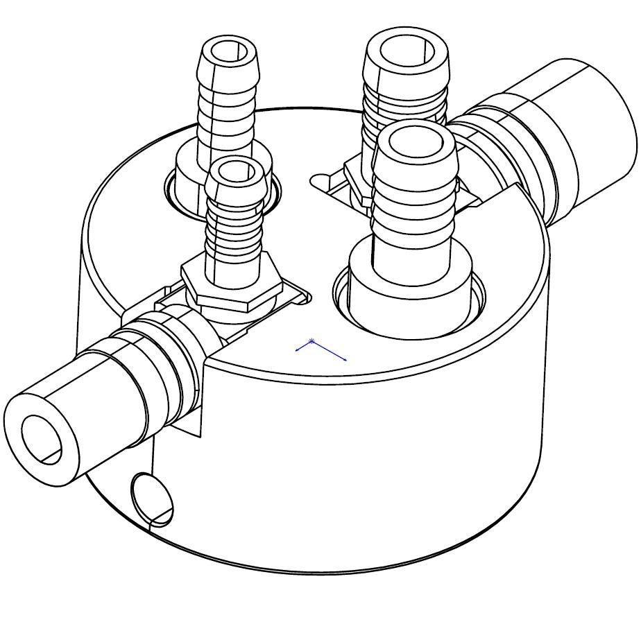 HAT-02 - Adapter Hasco stijl* en DME stijl* TS koppelingen - Series TS 09/13/20/30
