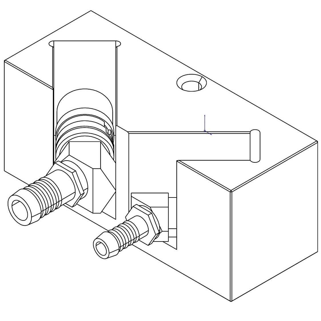 HAT-04 - Adapter Hasco stijl* en DME stijl* - Series TS 45° 09/13/20/30