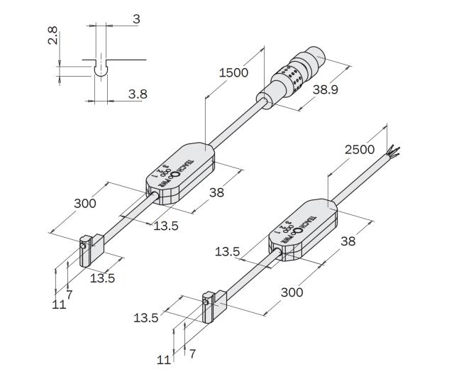 Programmeerbare magnetische sensor voor C-slots