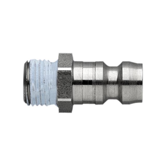 Inschroefnippel RVS Hasco* stijl