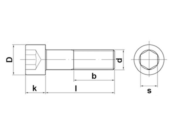 Vis CHC Classe 12.9 DIN 912/ISO 4762